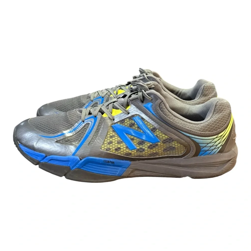 New Balance 997 GR2 Cross-Training Shoes Men’s Size 14 Gray/Blue/Yellow